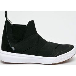Vans - Buty. Czarne buty sportowe na co dzień damskie Vans, bez wzorów, z gumy. W wyprzedaży za 269.90 zł.