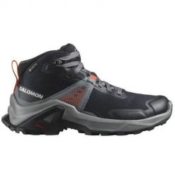 Buty trekkingowe damskie Salomon Raise Mid Gtx J Gore-tex. Czarne obuwie trekkingowe damskie Salomon. Za 495.00 zł.