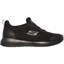 Obuwie Sportowe Damskie Skechers Work: Squad SR Biały. Czarne buty sportowe na co dzień damskie Skechers, bez wzorów, trekkingowe. Za 490.00 zł.