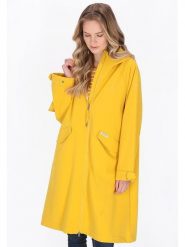 Schmuddelwedda Płaszcz softshellowy w kolorze żółtym rozmiar: M. Żółte płaszcze damskie Schmuddelwedda, m, bez wzorów, sportowe. Za 269.18 zł.