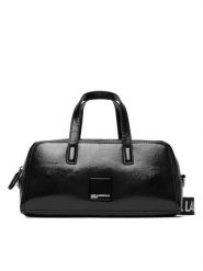 Karl Lagerfeld Jeans Torebka B1W30144 Czarny. Czarne torebki klasyczne damskie Karl Lagerfeld Jeans, bez wzorów, z jeansu, bez dodatków. Za 639.99 zł.