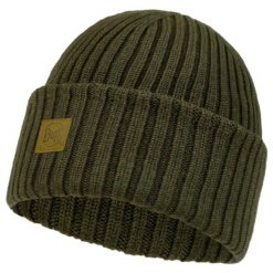 Czapka dla dorosłych Buff Ervin Merino Hat Beanie. Czerwone czapki męskie Buff, na zimę, bez wzorów, z wełny, sportowe. W wyprzedaży za 131.94 zł.