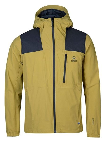 Halti Kurtka funkcyjna "Pallas II" w kolorze khaki rozmiar: L. Brązowe kurtki outdoor męskie Halti, l, bez wzorów, z materiału, bez kaptura. Za 378.63 zł.