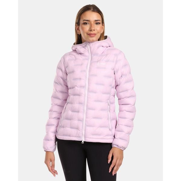 Kurtka ocieplana damska Kilpi ALBA-W. Czerwone kurtki damskie Kilpi, bez wzorów, bez kaptura. Za 473.69 zł.