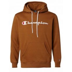 Bluza na co dzień męska CHAMPION ciepła z kapturem. Brązowe bluzy z kapturem męskie CHAMPION, m. Za 269.00 zł.