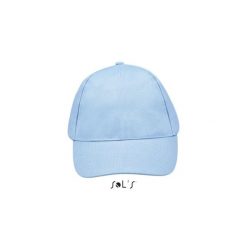 Czapka Sol's Buzz. Niebieskie czapki męskie SOL'S, bez wzorów. Za 20.00 zł.