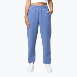 Spodnie damskie Pitbull Tulla jeans. Niebieskie spodnie materiałowe damskie PITBULL, bez wzorów, z bawełny, eleganckie. Za 179.99 zł.