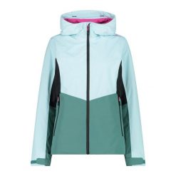 Kurtka damska turystyczna CMP 35Z6216. Zielone kurtki damskie CMP, xs, bez wzorów, bez kaptura. Za 588.50 zł.