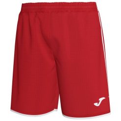 Spodenki do piłki nożnej dla chłopców Joma Liga. Białe szorty męskie Joma, bez kołnierzyka. Za 57.06 zł.