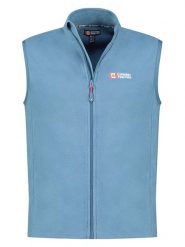 Canadian Peak Kamizelka polarowa "Vugeak" w kolorze błękitnym rozmiar: XL. Niebieskie kamizelki męskie Canadian Peak, xl, z polaru. Za 61.46 zł.