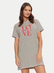 Hunkemöller Koszula nocna 206554 Kolorowy Regular Fit. Koszule nocne damskie Hunkemöller, bez wzorów, z bawełny. Za 59.99 zł.