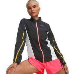 Damska tkana kurtka wodoodporna Puma Ultraweave. Białe kurtki damskie Puma, l, bez wzorów, z materiału, bez kaptura. Za 289.99 zł.