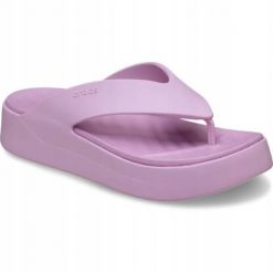 Japonki Dla Dorosłych Crocs Getaway Platform Flip. Niebieskie klapki i japonki męskie Crocs, z materiału. Za 199.99 zł.