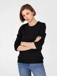 Basiclo Bluza w kolorze czarnym rozmiar: S. Czarne bluzy bez kaptura damskie Basiclo, s. Za 79.59 zł.