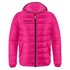 Kurtka Sportowa Givova Oanda 2XS - Lekka i Oddychająca. Czerwone kurtki treningowe męskie Givova, na jesień, xs, bez wzorów, z puchu, trekkingowe. Za 262.99 zł.