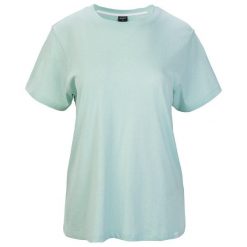 T-shirt Damski Z Krótkim Rękawem Elina II. Niebieskie t-shirty damskie Hi-tec, bez wzorów, bez kołnierzyka. Za 55.99 zł.