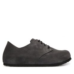 Półbuty Birkenstock. Szare półbuty męskie Birkenstock, bez zapięcia. Za 719.99 zł.