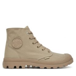Trapery Palladium. Zielone trapery damskie Palladium, bez obcasa. Za 249.99 zł.