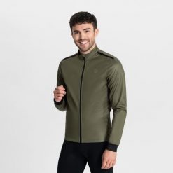 Zimowa kurtka rowerowa męska Rogelli Core. Czarne kurtki narciarskie i snowboardowe damskie Rogelli, m, bez wzorów, z elastanu, bez kaptura, rowerowe. Za 305.00 zł.