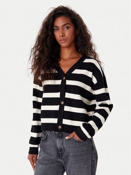 Vero Moda Kardigan Saba 10331794 Czarny Regular Fit. Czarne kardigany damskie Vero Moda, l, bez wzorów, z syntetyku. Za 129.99 zł.