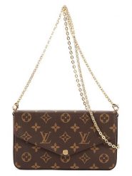 Louis Vuitton Torebka w kolorze brązowym - 21 x 12 x 3 cm rozmiar: onesize. Brązowe torebki klasyczne damskie Louis Vuitton, bez wzorów, z materiału, bez dodatków. Za 6,052.64 zł.