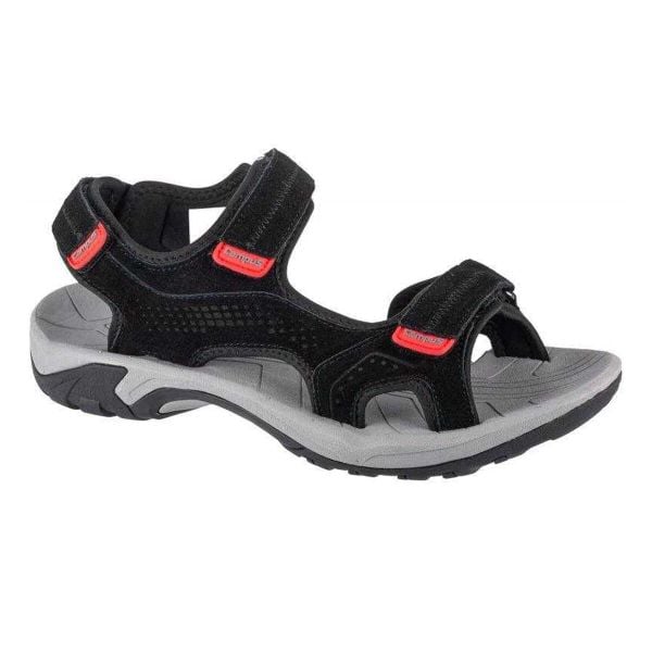 Sandały Męskie Monte. Czarne sandały męskie Campus, bez zapięcia. Za 248.99 zł.