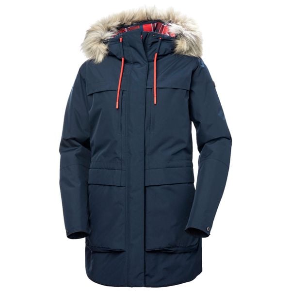 Parka dla kobiet Helly Hansen Coastal. Niebieskie parki damskie Helly Hansen, na zimę, xs, bez wzorów, z syntetyku. Za 870.99 zł.