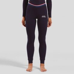 Spodnie termoaktywne damskie ODLO Active Warm Originals Stripes Bl Bottom Long. Niebieskie bielizna termoaktywna damska Odlo, s, bez wzorów, z materiału. Za 239.99 zł.