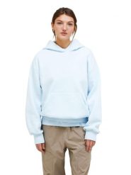 Bluza Peak Performance damska Original Stomp Hood niebieska - S. Niebieskie bluzy z kapturem damskie Peak Performance, s, z bawełny. Za 529.00 zł.