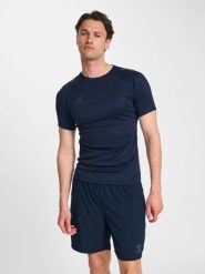 Koszulka Hummel Pro. Niebieskie t-shirty damskie HUMMEL, l, z poliesteru, bez ramiączek, do piłki nożnej. Za 236.00 zł.