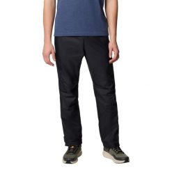 Spodnie sportowe męskie Pouring Adventure III Pant. Czarne spodnie sportowe męskie Columbia, z materiału. Za 349.99 zł.