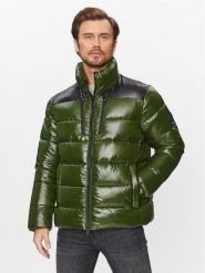 Save The Duck Kurtka zimowa Mitch D30817M LUCK17 Zielony Regular Fit. Zielone kurtki męskie SAVE THE DUCK, na zimę, m, bez wzorów, z syntetyku, bez kaptura. Za 1,079.00 zł.