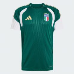 Koszulka treningowa Włochy 26 Tiro. Zielone t-shirty sportowe męskie Adidas, bez ramiączek, do piłki nożnej, climacool (adidas). Za 239.00 zł.