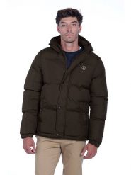 The Time of Bocha Kurtka zimowa w kolorze khaki rozmiar: L. Brązowe kurtki męskie The Time of Bocha, na zimę, l, bez wzorów, bez kaptura. Za 257.31 zł.