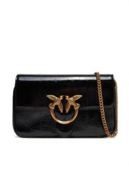 PINKO Torebka Love One Pocket C PE 25 PLLT 100061 A1VE Czarny. Czarne torebki wieczorowe Pinko, bez wzorów, ze skóry, wizytowe, bez kołnierzyka, bez ramiączek. Za 789.99 zł.
