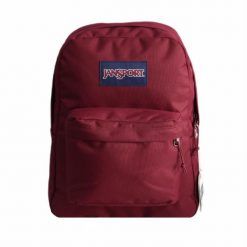 Plecak młodzieżowy JanSport SuperBreak One 25L Bordowy EK0A5BAGN621. Czerwona plecaki damskie JanSport, bez wzorów. W wyprzedaży za 99.00 zł.