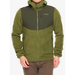 Kurtka polarowa męska Rab Outpost Hoody. Niebieskie kurtki męskie RAB, l, bez wzorów, z polaru, sportowe, bez kaptura. Za 686.99 zł.