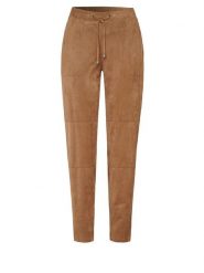 Rosner Spodnie "Sue" w kolorze jasnobrązowym rozmiar: 40. Brązowe spodnie materiałowe damskie Rosner, bez wzorów, z materiału. Za 173.99 zł.