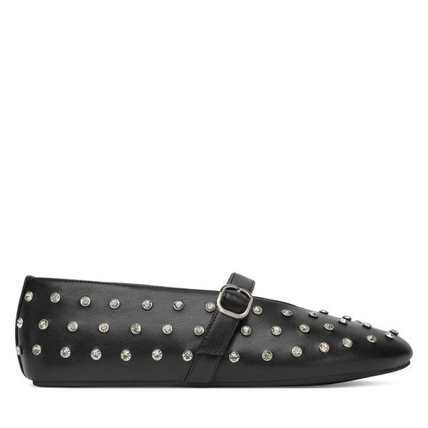 Baleriny Badura. Czarne baleriny damskie Badura, bez wzorów, bez obcasa. Za 279.99 zł.