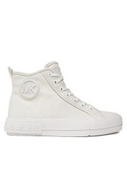 MICHAEL Michael Kors Trampki Evy High Top 43R4EYFS4D Biały. Białe trampki i tenisówki damskie MICHAEL Michael Kors, bez wzorów, z materiału. Za 729.99 zł.