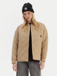 Quiksilver Kurtka przejściowa Shining Quilted EQWJK03084 Beżowy Regular Fit. Brązowe kurtki damskie Quiksilver, xs, bez wzorów, z syntetyku, bez kaptura. Za 259.99 zł.