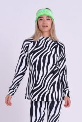 Koszulka termoaktywna - Hotel California Zebra Print Damska. Czarne bielizna termoaktywna damska OOSC, s, bez wzorów, z polaru. Za 269.99 zł.