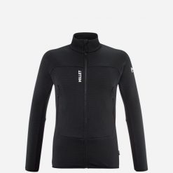 Kurtka polarowa męska MILLET M Fusion Grid Jkt Czarny. Czarne kurtki męskie Millet, m, bez wzorów, z polaru, bez kaptura. Za 439.99 zł.