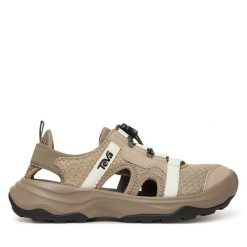 Sandały Teva. Brązowe obuwie trekkingowe damskie Teva. Za 309.99 zł.