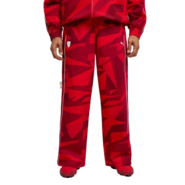 Spodnie do biegania Puma T7 20 Years of Red Scuderia Ferrari HP. Czerwone spodnie sportowe męskie Puma, z dresówki. Za 447.50 zł.