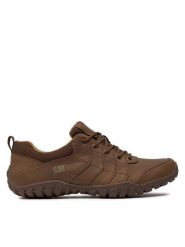 CAT Footwear Półbuty Instruct P722311 Brązowy. Brązowe półbuty męskie CAT Footwear, z nubiku, bez zapięcia. Za 369.00 zł.