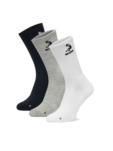 Shaq Skarpety krótkie AS_SHQ_H_001W_SS25 (3-PACK) Kolorowy. Skarpetki damskie Shaq, bez wzorów, z bawełny. Za 54.99 zł.