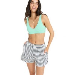 Spodenki dresowe dla Kobiety PERFECT STRIPE Niebieski. Niebieskie szorty damskie Roxy, bez wzorów, z bawełny. Za 179.99 zł.