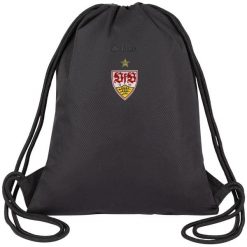 Torba sportowa VfB Stuttgart 2021/22. Czarne torby męskie na ramię Jako, bez wzorów, z poliesteru, na ramię. Za 98.43 zł.