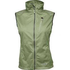 Damska wodoodporna kurtka softshell Pro-X Elements Hanna. Zielone kurtki softshell damskie PRO-X ELEMENTS, bez wzorów, z softshellu, bez kaptura. Za 335.00 zł.